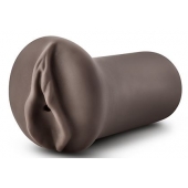 Коричневый мастубратор-вагина Nicole s Kitty - Blush Novelties - в Златоусте купить с доставкой