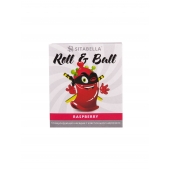 Стимулирующий презерватив-насадка Roll   Ball Raspberry - Sitabella - купить с доставкой в Златоусте