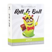 Стимулирующий презерватив-насадка Roll   Ball Apple - Sitabella - купить с доставкой в Златоусте