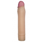 Телесная насадка-удлинитель из неоскин - 19,5 см. - LOVETOY (А-Полимер) - в Златоусте купить с доставкой