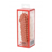 Телесная насадка на фаллос с бугорками KOKOS Extreme Sleeve 10 - 15,8 см. - KOKOS - в Златоусте купить с доставкой