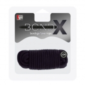 Черная веревка для связывания BONDX LOVE ROPE - 10 м. - Dream Toys - купить с доставкой в Златоусте