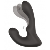 Чёрный массажер простаты с 2 моторами BOOTY ROCKER - Dream Toys - в Златоусте купить с доставкой