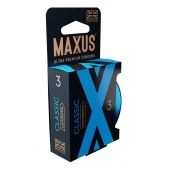 Классические презервативы в железном кейсе MAXUS Classic - 3 шт. - Maxus - купить с доставкой в Златоусте