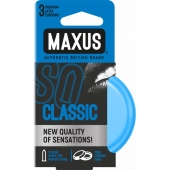 Классические презервативы в железном кейсе MAXUS Classic - 3 шт. - Maxus - купить с доставкой в Златоусте