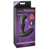 Черный массажер простаты Electro Stim Prostate Vibe с электростимуляцией - 13,3 см. - Pipedream - купить с доставкой в Златоусте