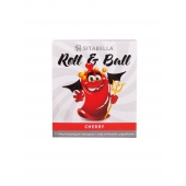 Стимулирующий презерватив-насадка Roll   Ball Cherry - Sitabella - купить с доставкой в Златоусте