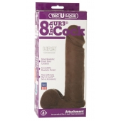 Насадка-реалистик Vac-U-Lock 8  ULTRASKYN Cock - 20,6 см. - Doc Johnson - купить с доставкой в Златоусте