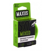 Презервативы в железном кейсе MAXUS Mixed - 3 шт. - Maxus - купить с доставкой в Златоусте