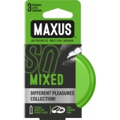 Презервативы в железном кейсе MAXUS Mixed - 3 шт. - Maxus - купить с доставкой в Златоусте