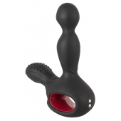Черный вибромассажер простаты с нагревом и ротацией Prostate Plug - 14,5 см. - Orion - в Златоусте купить с доставкой