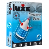 Презерватив LUXE Maxima  Глубинная бомба  - 1 шт. - Luxe - купить с доставкой в Златоусте