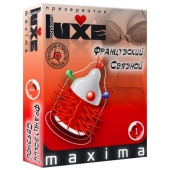 Презерватив LUXE Maxima  Французский связной  - 1 шт. - Luxe - купить с доставкой в Златоусте