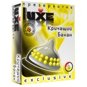 Презерватив LUXE  Exclusive  Кричащий банан  - 1 шт. - Luxe - купить с доставкой в Златоусте