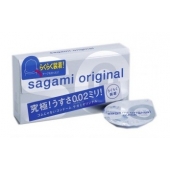Ультратонкие презервативы Sagami Original QUICK - 6 шт. - Sagami - купить с доставкой в Златоусте