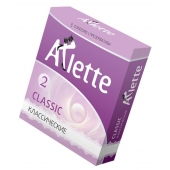 Классические презервативы Arlette Classic - 3 шт. - Arlette - купить с доставкой в Златоусте