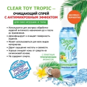 Очищающий спрей для игрушек CLEAR TOY Tropic - 100 мл. - Биоритм - купить с доставкой в Златоусте