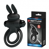 Черное эрекционное кольцо с вибростимуляцией клитора Vibrant Penis Ring III - Baile - в Златоусте купить с доставкой