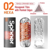 Мастурбатор SPINNER Hexa - Tenga - в Златоусте купить с доставкой