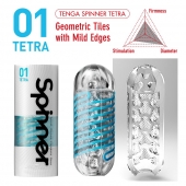 Мастурбатор SPINNER Tetra - Tenga - в Златоусте купить с доставкой
