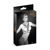 Черная упряжь на грудь Laura - Bijoux Pour Toi - купить с доставкой в Златоусте