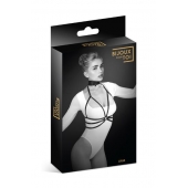 Черная упряжь на грудь Julia - Bijoux Pour Toi - купить с доставкой в Златоусте