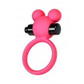 Розовое виброкольцо на пенис A-Toys - A-toys - в Златоусте купить с доставкой