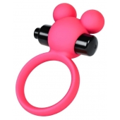 Розовое виброкольцо на пенис A-Toys - A-toys - в Златоусте купить с доставкой