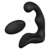 Черный вибромассажер простаты REMOTE BOOTY PLEASER - Dream Toys - в Златоусте купить с доставкой
