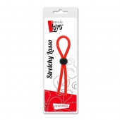 Красное эрекционное лассо с одной бусинкой-утяжкой STRETCHY THICK LASSO - Dream Toys - в Златоусте купить с доставкой
