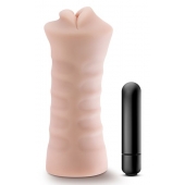 Телесный мастурбатор-ротик Angie - Blush Novelties - в Златоусте купить с доставкой