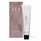 Лубрикант на водной основе Slow Sex Anal Play Gel - 30 мл. - Bijoux Indiscrets - купить с доставкой в Златоусте