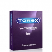 Презервативы Torex  Ультратонкие  - 3 шт. - Torex - купить с доставкой в Златоусте