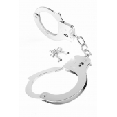 Металлические серебристые наручники Designer Metal Handcuffs - Pipedream - купить с доставкой в Златоусте