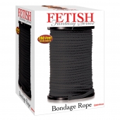 Черная веревка для связывания Bondage Rope - 60,9 м. - Pipedream - купить с доставкой в Златоусте