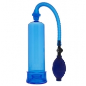 Синяя вакуумная помпа MENZSTUFF PENIS ENLARGER - Dream Toys - в Златоусте купить с доставкой