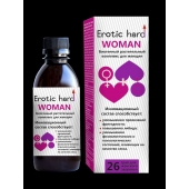 Женский биогенный концентрат для повышения либидо Erotic hard Woman - 250 мл. - Erotic Hard - купить с доставкой в Златоусте