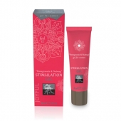 Возбуждающий интимный гель для двоих STIMULATION GEL Pomegranate   Nutmeg - 30 мл. - Shiatsu - купить с доставкой в Златоусте