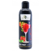 Интимный гель-смазка JUICY FRUIT с ароматом клубники - 200 мл. - БиоМед - купить с доставкой в Златоусте