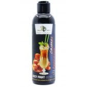 Интимный гель-смазка JUICY FRUIT с ароматом солёной карамели - 200 мл. - БиоМед - купить с доставкой в Златоусте