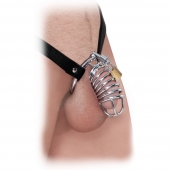 Кольцо верности Extreme Chastity Belt с фиксацией головки - Pipedream - купить с доставкой в Златоусте