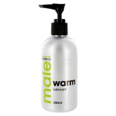 Лубрикант с согревающим эффектом MALE Cobeco Warm Lubricant - 250 мл. - Cobeco - купить с доставкой в Златоусте