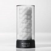 Белый 3D мастурбатор MODULE - Tenga - в Златоусте купить с доставкой