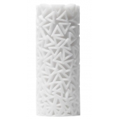Белый 3D мастурбатор PILE - Tenga - в Златоусте купить с доставкой