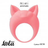 Оранжевое эрекционное кольцо Lemur Remi - Lola Games - в Златоусте купить с доставкой