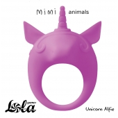 Фиолетовое эрекционное кольцо Unicorn Alfie - Lola Games - в Златоусте купить с доставкой