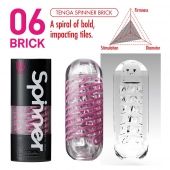 Мастурбатор SPINNER Brick - Tenga - в Златоусте купить с доставкой
