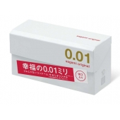 Супер тонкие презервативы Sagami Original 0.01 - 10 шт. - Sagami - купить с доставкой в Златоусте