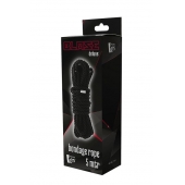 Черная веревка для шибари DELUXE BONDAGE ROPE - 5 м. - Dream Toys - купить с доставкой в Златоусте