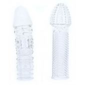 Комплект из 2 прозрачных насадок на пенис PENIS EXTENDER PACK - Dream Toys - в Златоусте купить с доставкой